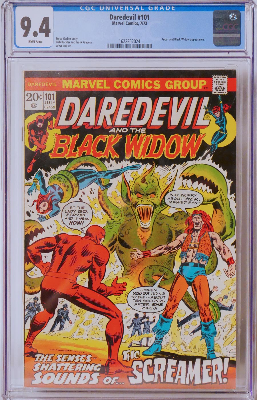 Daredevil #101 Cover B CGC 9.4