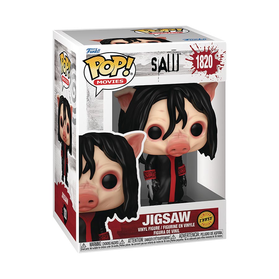 POP Movies Saw Jigsaw Killer Chase Vinyl Figure
