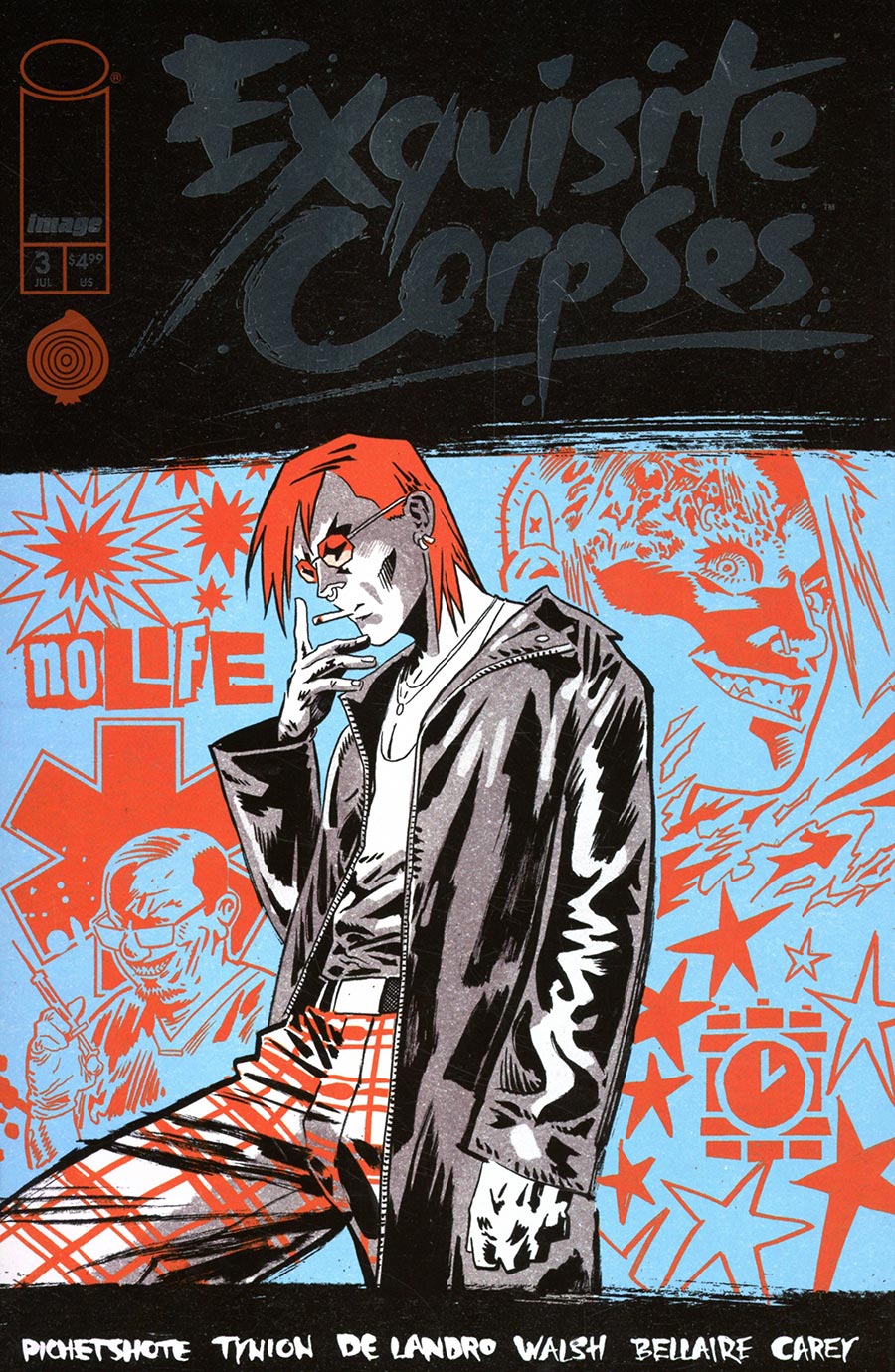 Exquisite Corpses #3 Cover G Incentive Michael Walsh Surprise Foil Variant Cover