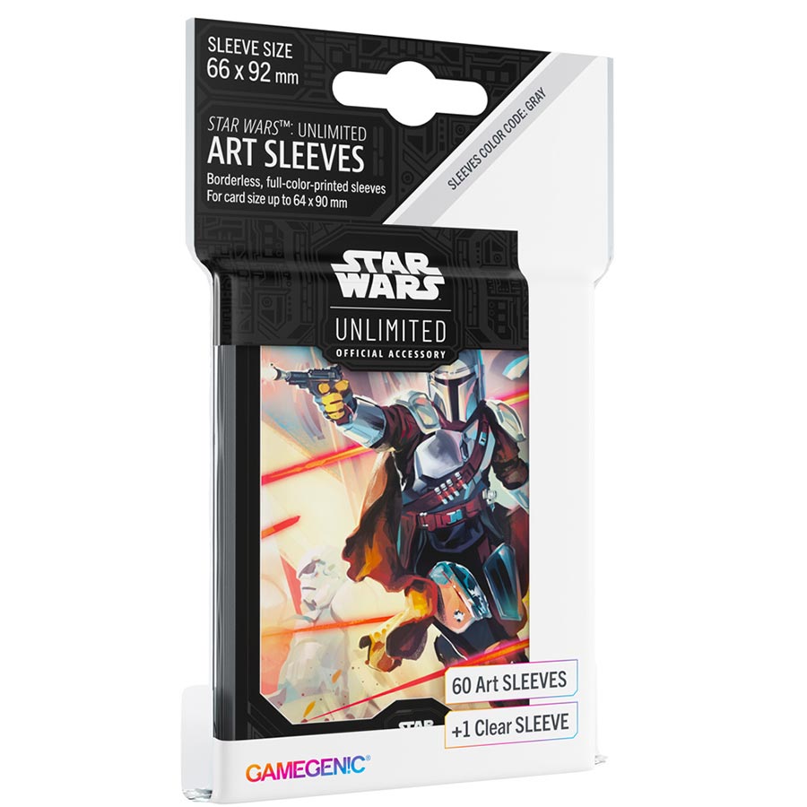 Star Wars Unlimited The Mandalorian Card Sleeve (60-Count)