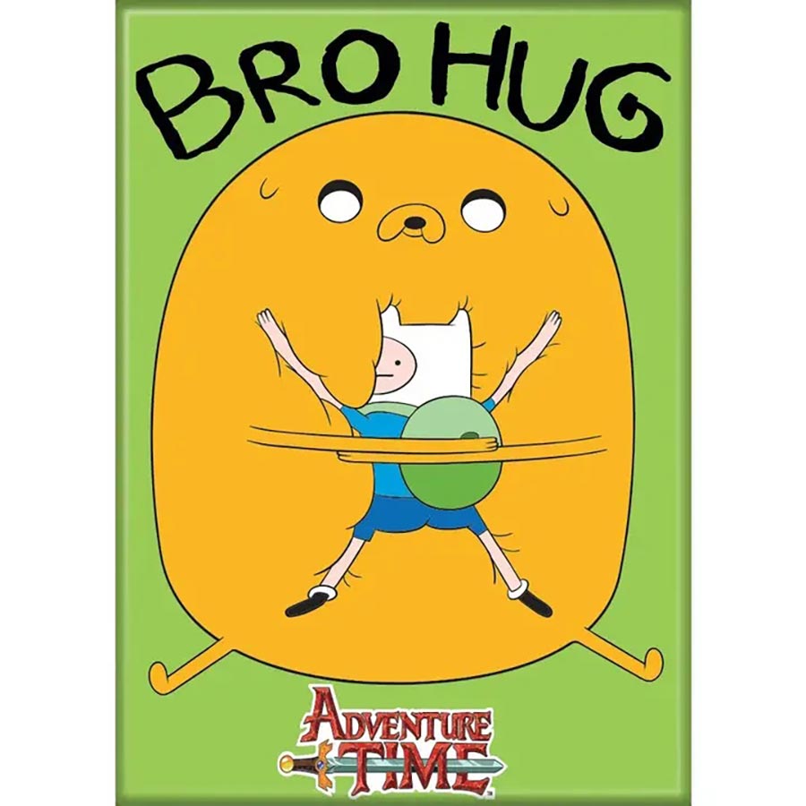 Adventure Time 2.5 x 3.5 Magnet - Bro Hug (74495AT)