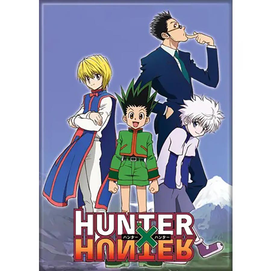 Hunter x Hunter 2.5 x 3.5 Magnet - Group On Blue (72732HH)