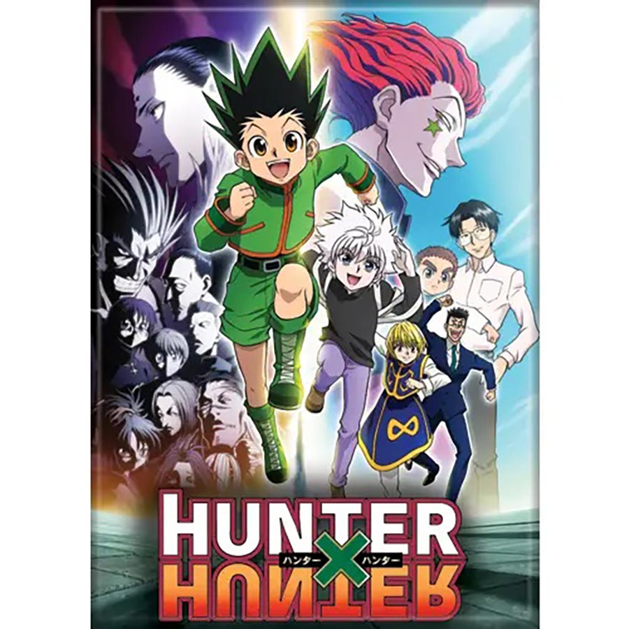Hunter x Hunter 2.5 x 3.5 Magnet - Group Gon Run (72733HH)