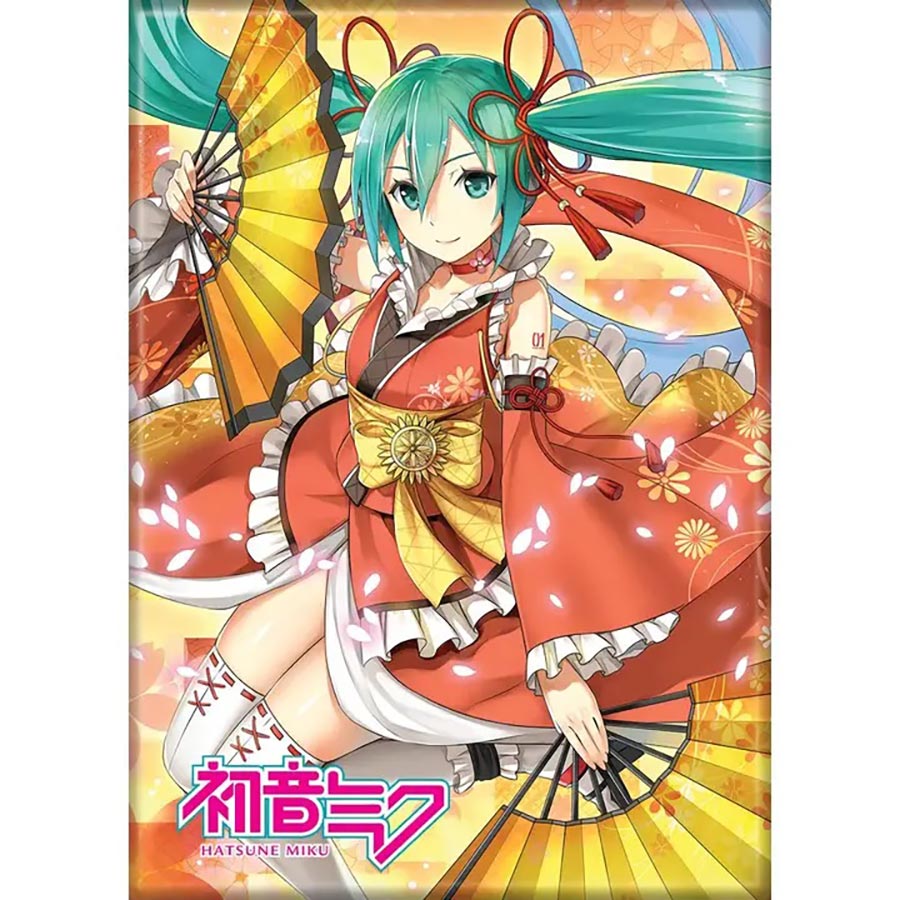 Hatsune Miku 2.5 x 3.5 Magnet - Fans (73956HM)