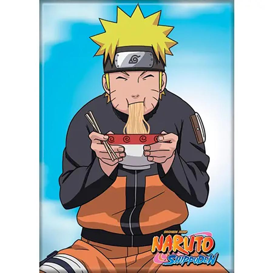 Naruto 2.5 x 3.5 Magnet - Eating Ramen (73965NR)