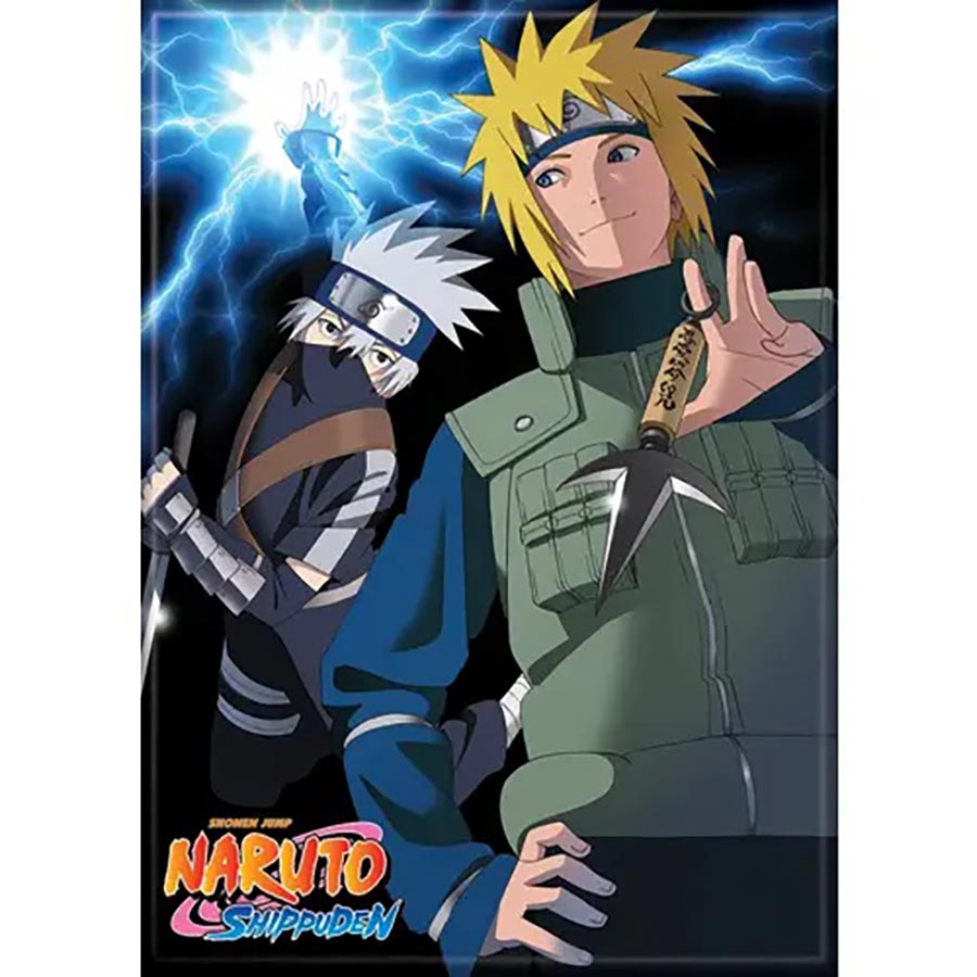 Naruto 2.5 x 3.5 Magnet - Naruto And Kakashi (73966NR)