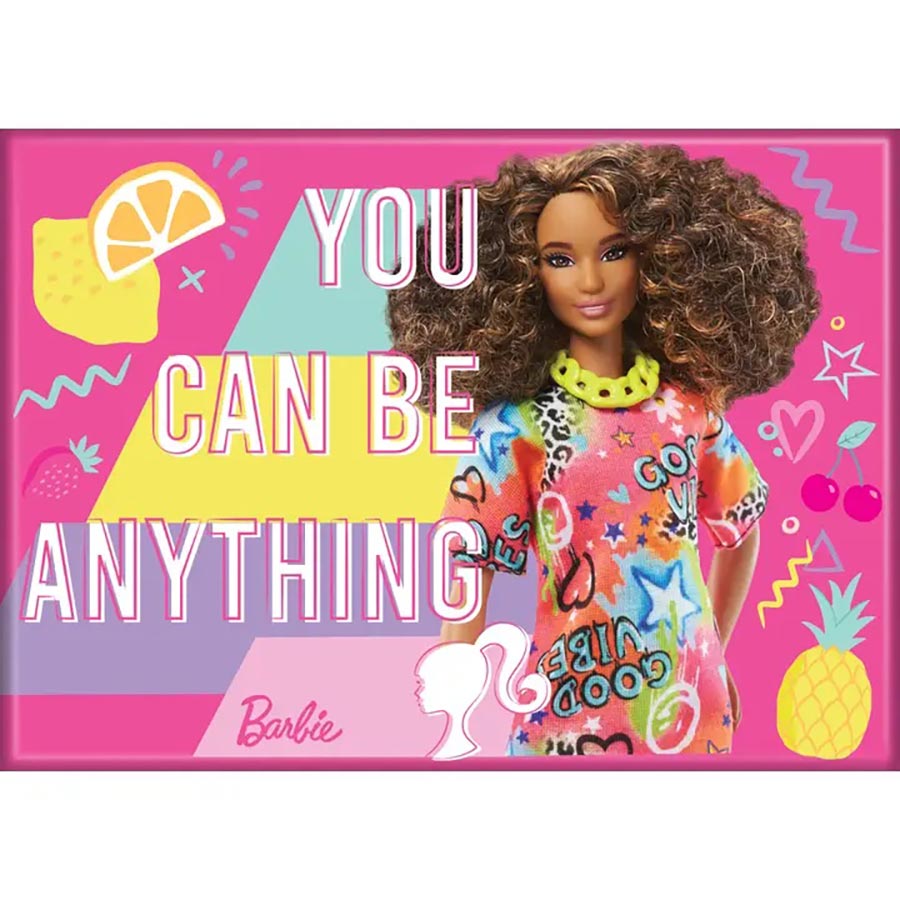 Barbie 2.5 x 3.5 Magnet - You Can Be Anything (74804BR)