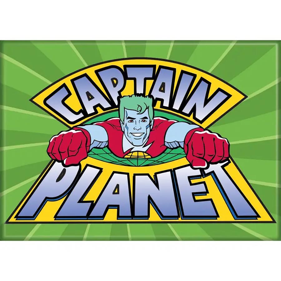 Captain Planet And The Planeteers 2.5 x 3.5 Magnet - Logo (74196CP)