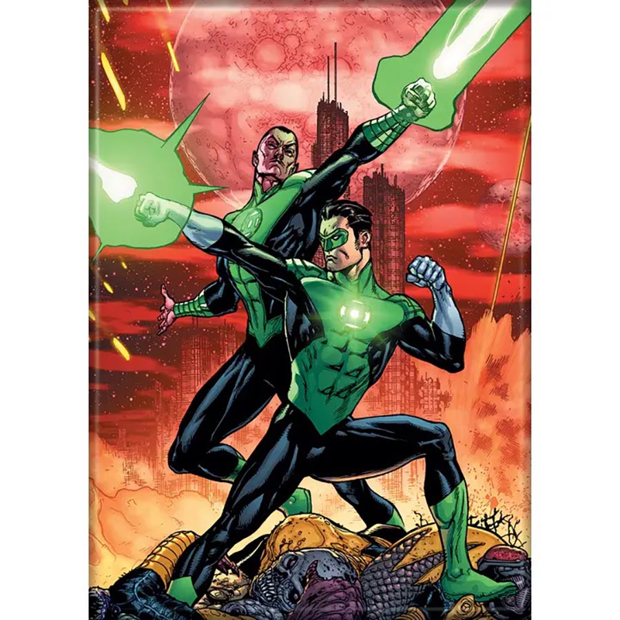 DC Comics 2.5 x 3.5 Magnet - Green Lantern And Sinestro (73997DC)