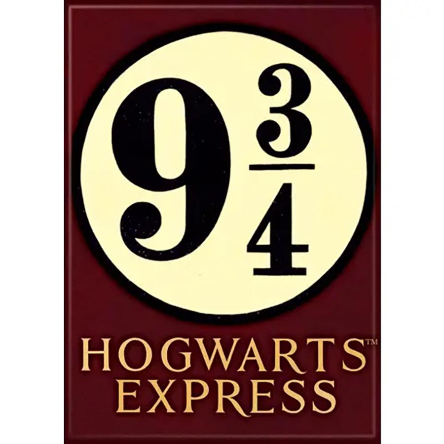 Harry Potter 2.5 x 3.5 Magnet - 9 3/4 Hogwarts Express (21263HP)