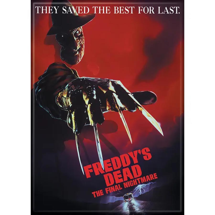 Nightmare On Elm Street 2.5 x 3.5 Magnet - Freddy Final Nightnare (71433M)