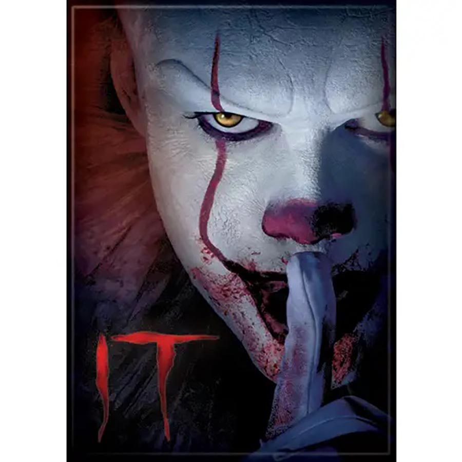 It 2.5 x 3.5 Magnet - It 2017 Pennywise And Logo (72823M)