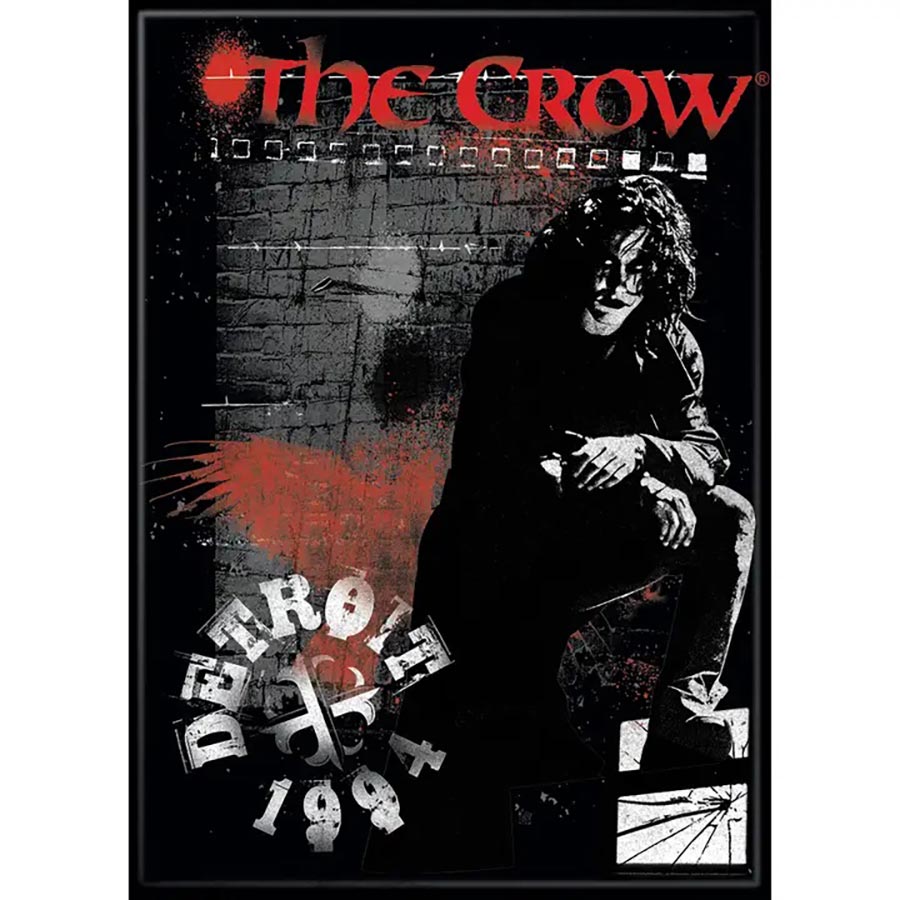 Crow 2.5 x 3.5 Magnet - Detroit 1994 (74748M)