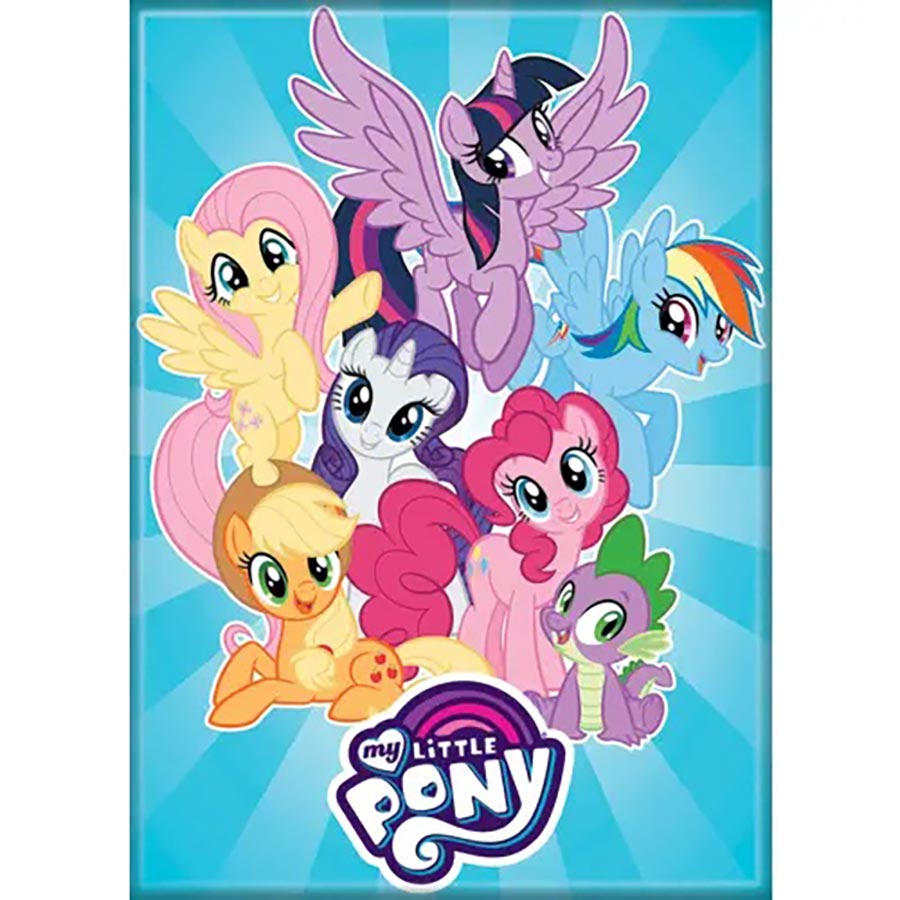 My Little Pony 2.5 x 3.5 Magnet - Group (73684ML)