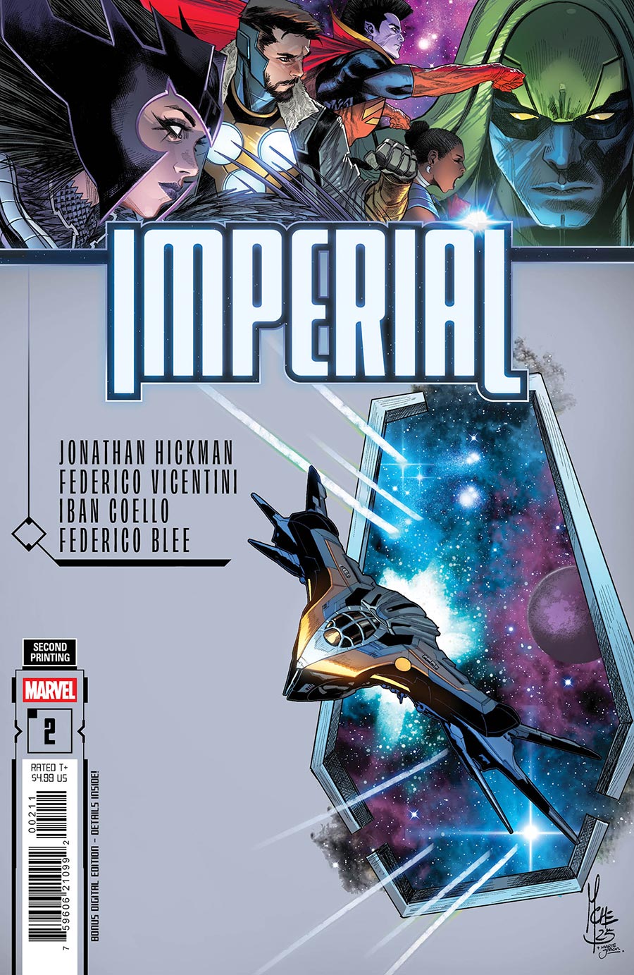 Imperial #2 Cover H 2nd Ptg Marco Checchetto Variant Cover