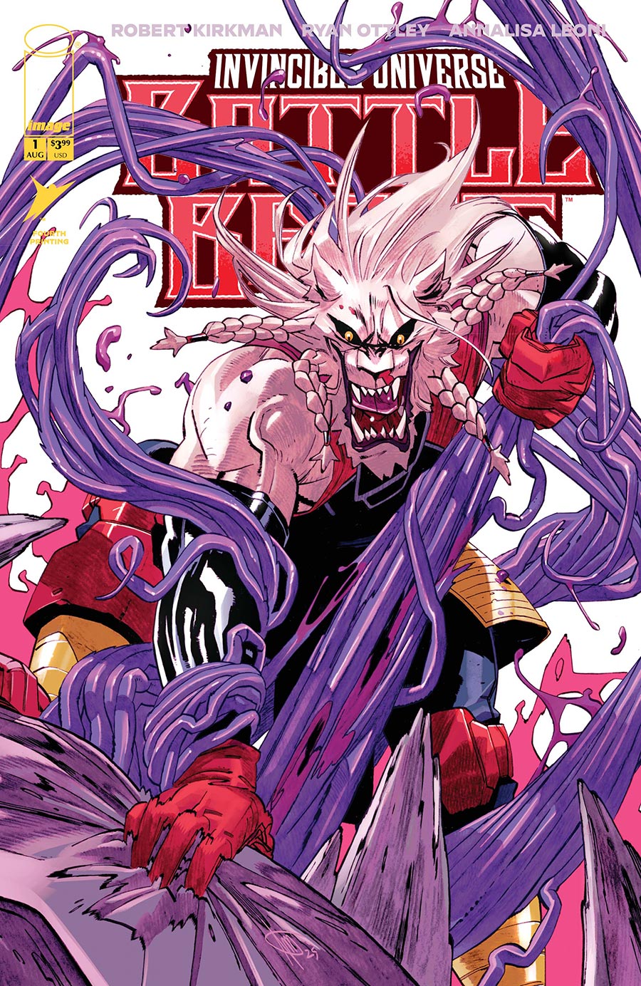 Invincible Universe Battle Beast #1 Cover P 4th Ptg
