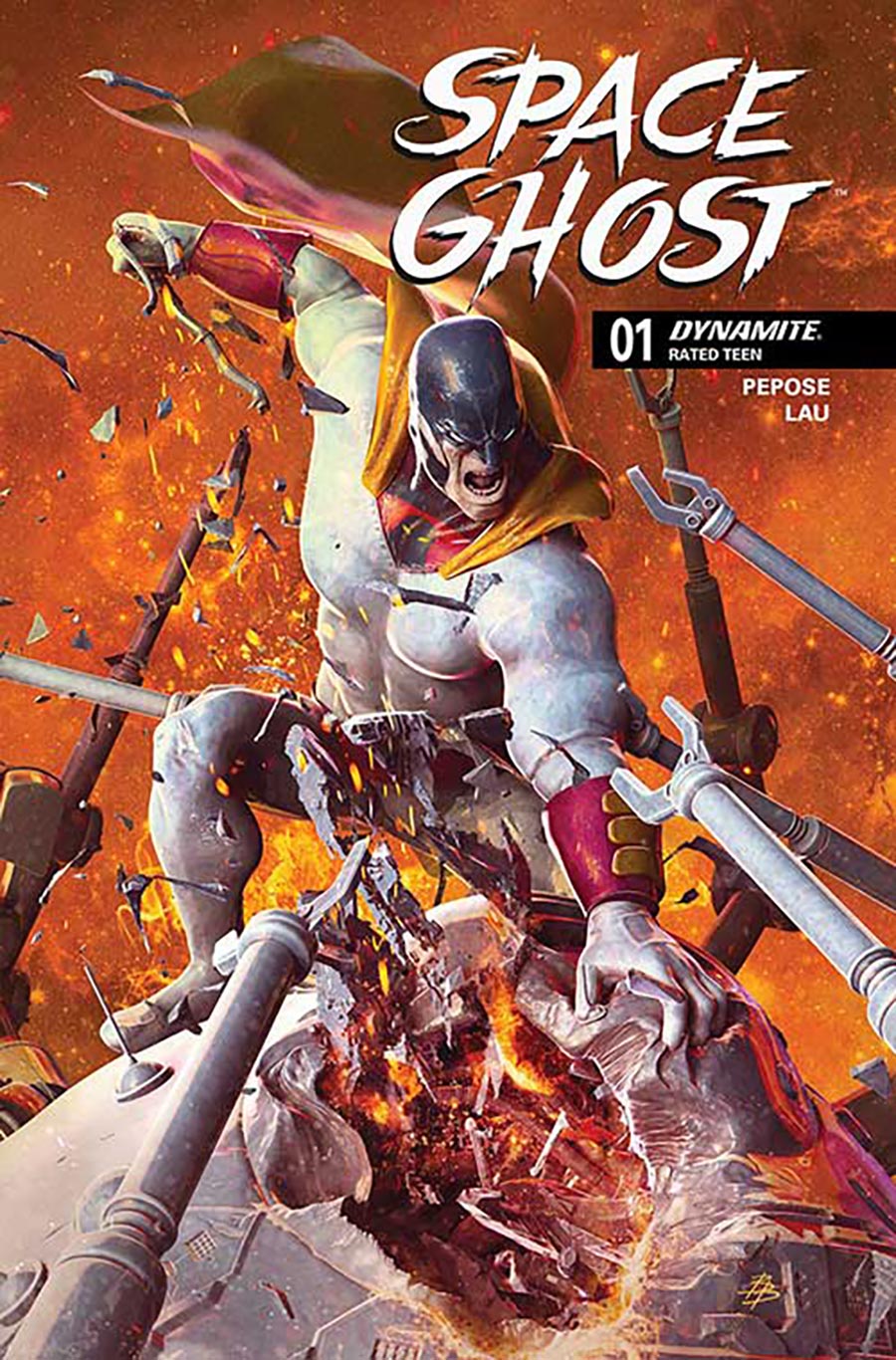 Space Ghost Vol 5 #1 Cover Z Incentive Bjorn Barends Foil Cover