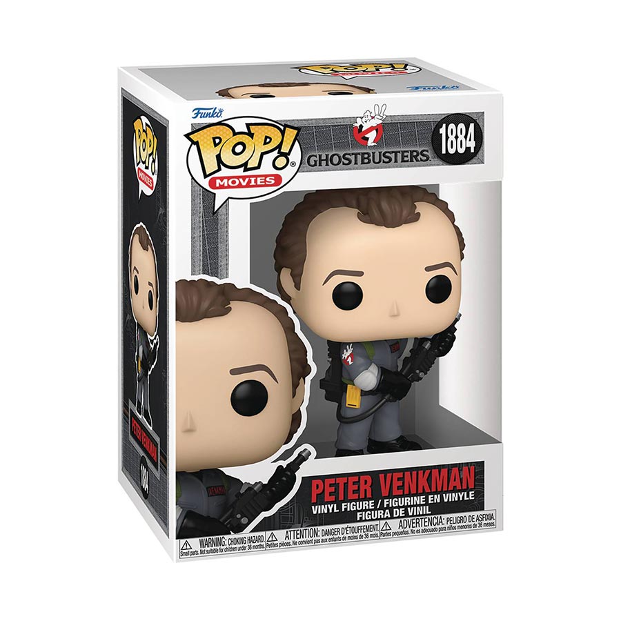 POP Movies Ghostbusters II Dr Peter Venkman Vinyl Figure