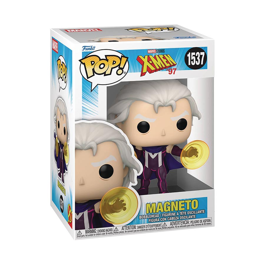 POP Marvel X-Men 97 Magneto Without Helmet Vinyl Bobble Head