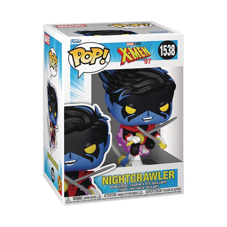 POP Marvel X-Men 97 Nightcrawler Vinyl Bobble Head