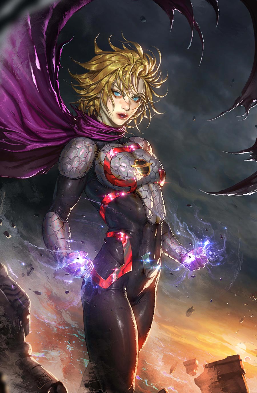 Justice League The Omega Act Special #1 (One Shot) Cover B Variant Kyuyong Eom Card Stock Cover (DC All In)(DC K.O. Prelude)