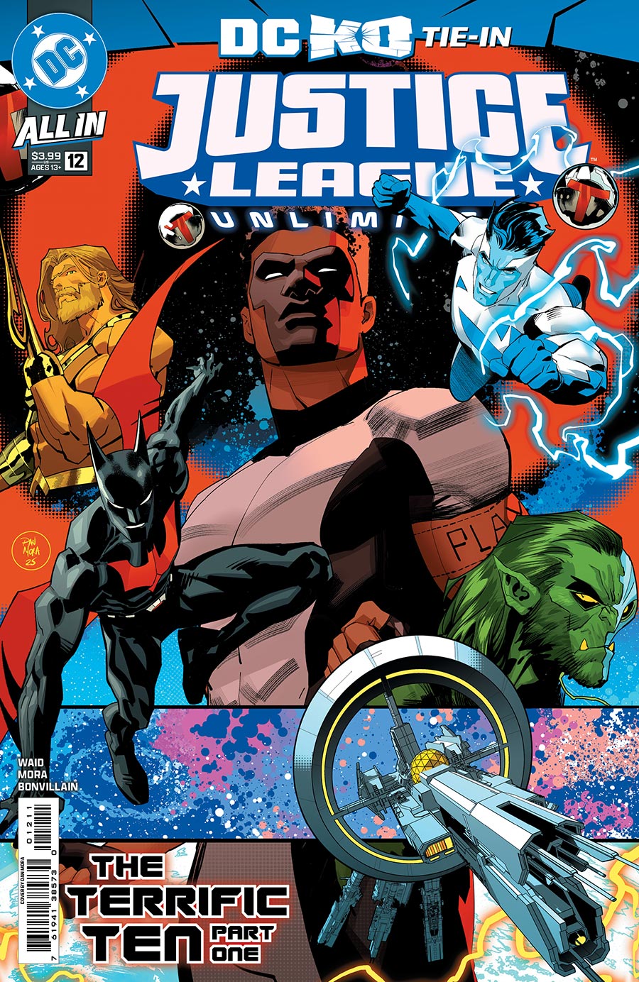 Justice League Unlimited #12 Cover A Regular Dan Mora Cover (DC All In)(DC K.O. Tie-In)