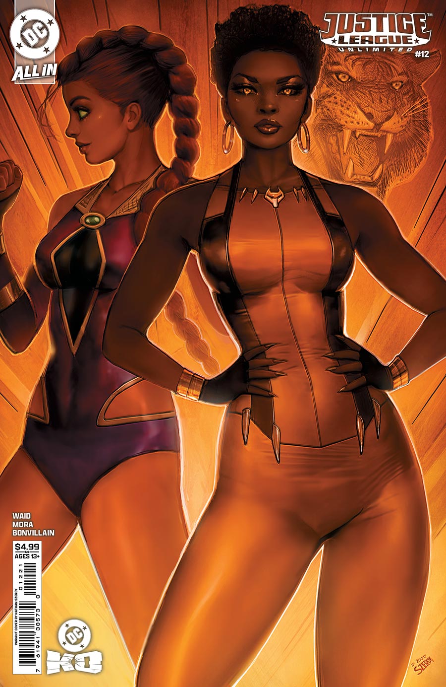 Justice League Unlimited #12 Cover B Variant Nathan Szerdy Card Stock Cover (DC All In)(DC K.O. Tie-In)