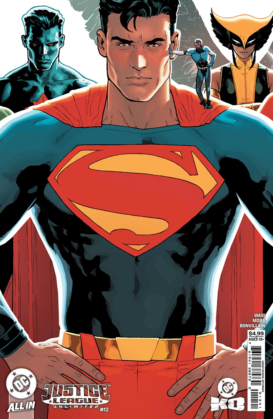 Justice League Unlimited #12 Cover D Variant Jeff Spokes Card Stock Cover (DC All In)(DC K.O. Tie-In)