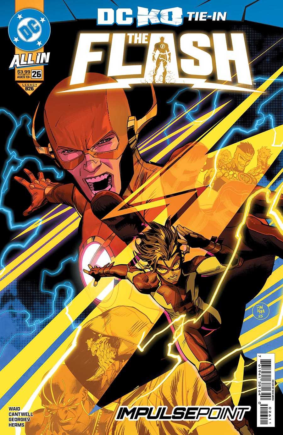 Flash Vol 6 #26 Cover A Regular Dan Mora Cover (DC All In)(DC K.O. Tie-In)