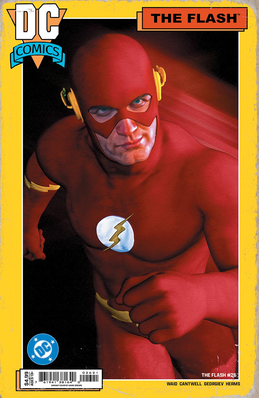 Flash Vol 6 #26 Cover C Variant Mark Spears Card Stock Cover (DC All In)(DC K.O. Tie-In)