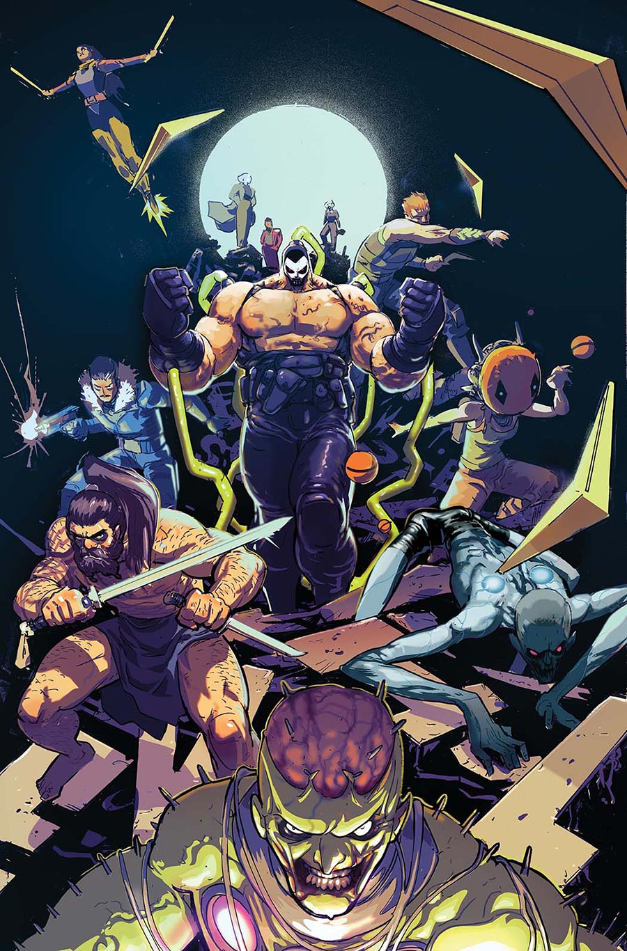 Absolute Evil #1 (One Shot) Cover E Variant Riley Rossmo Card Stock Cover (DC All In)
