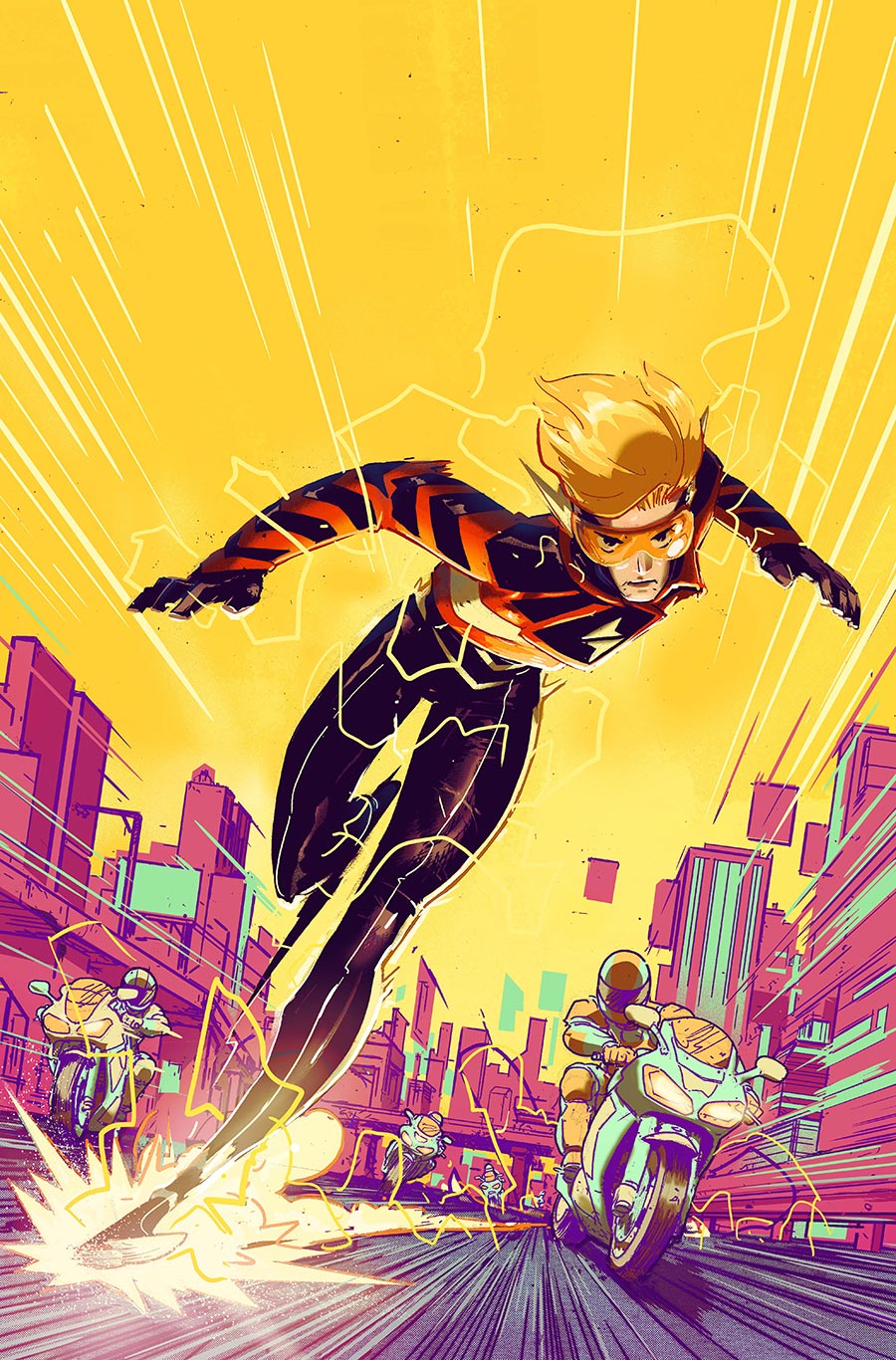 Absolute Flash #8 Cover C Variant Riley Rossmo Card Stock Cover (DC All In)