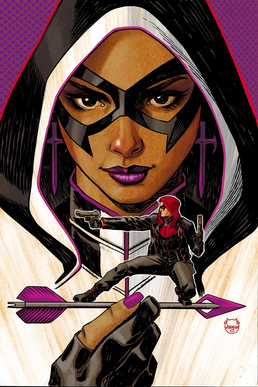 Red Hood Vol 2 #2 Cover C Variant Dave Johnson Card Stock Cover (DC All In)
