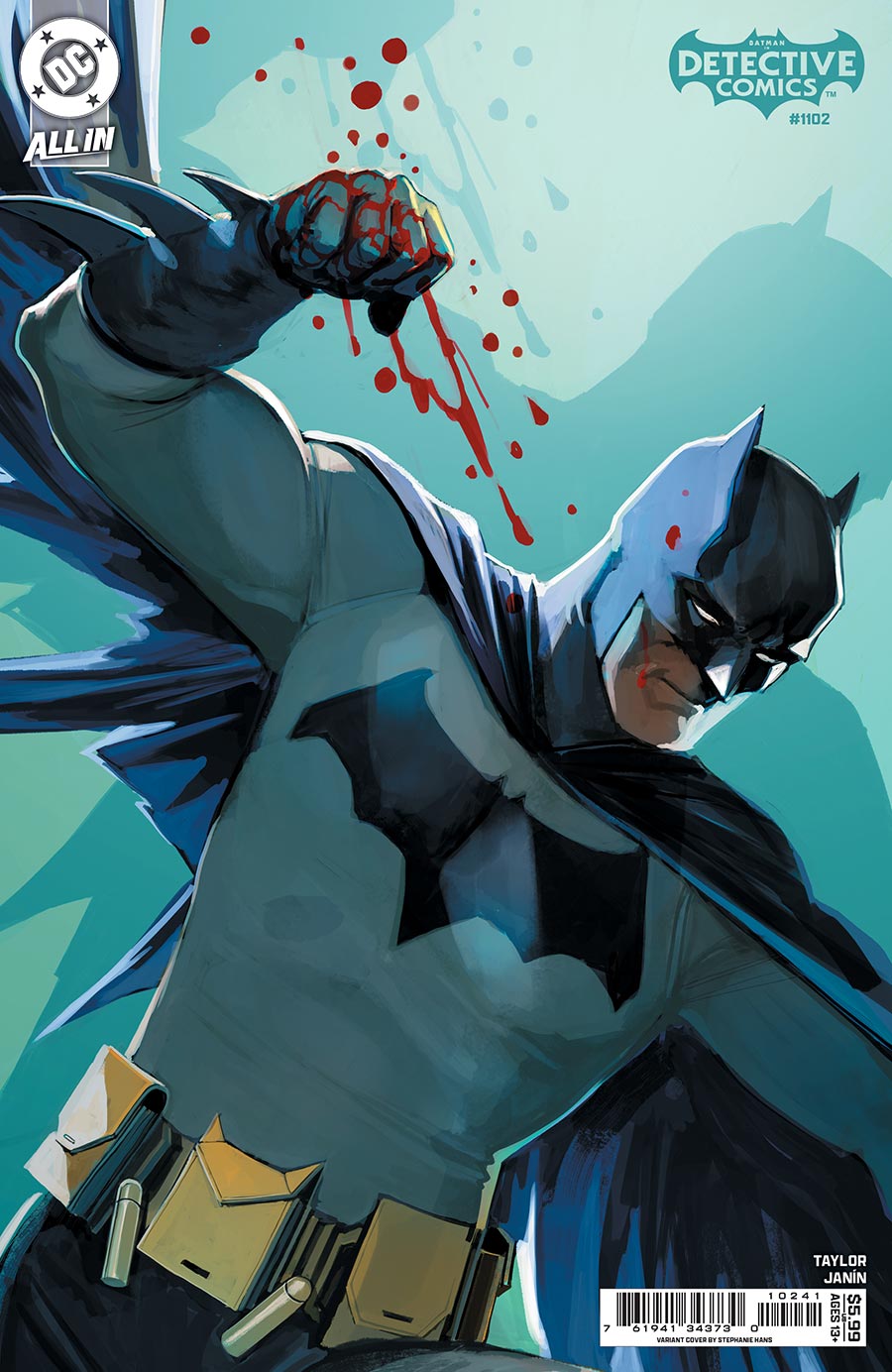 Detective Comics Vol 2 #1102 Cover D Variant Stephanie Hans Card Stock Cover (DC All In)