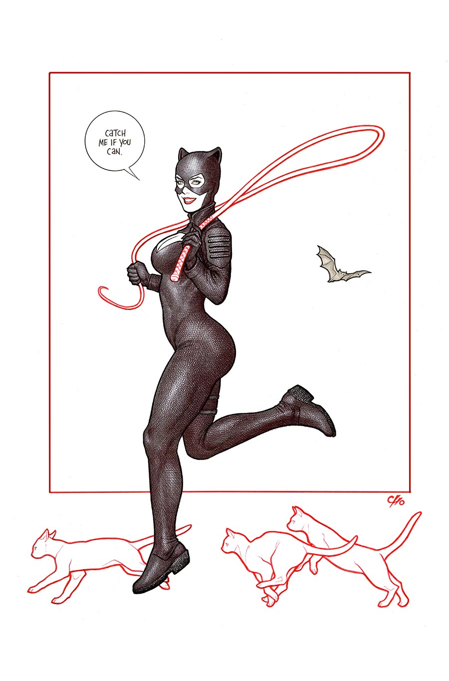 Catwoman Vol 5 #80 Cover B Variant Frank Cho Card Stock Cover (DC All In)