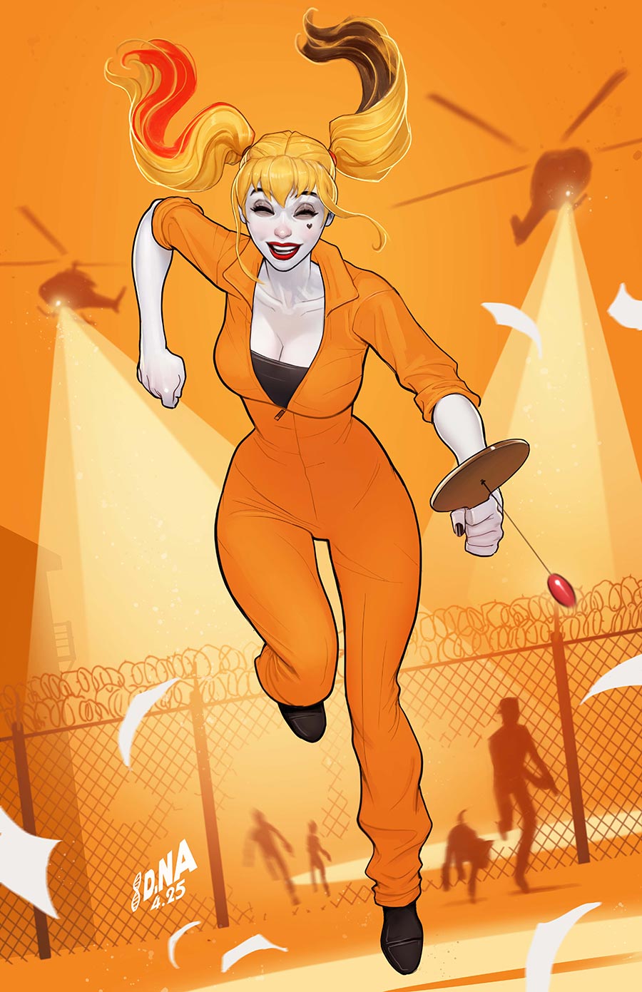 Harley Quinn Vol 4 #55 Cover B Variant David Nakayama Card Stock Cover (DC All In)