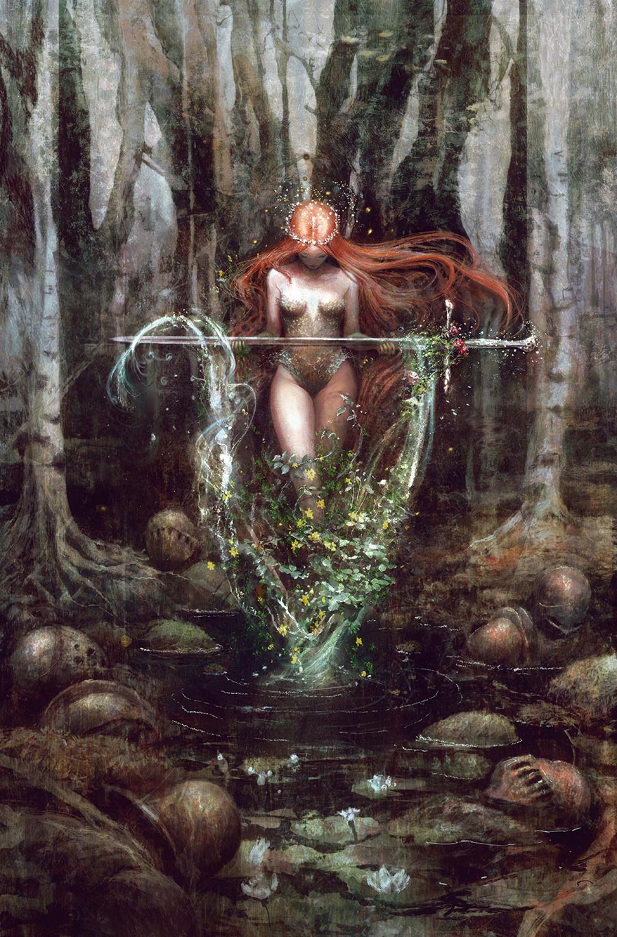 Poison Ivy 2025 Annual #1 (One Shot) Cover C Variant Seb McKinnon Card Stock Cover (DC All In)
