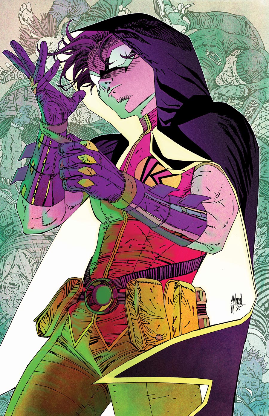Batman And Robin Vol 3 #26 Cover B Variant Guillem March Card Stock Cover (DC All In)