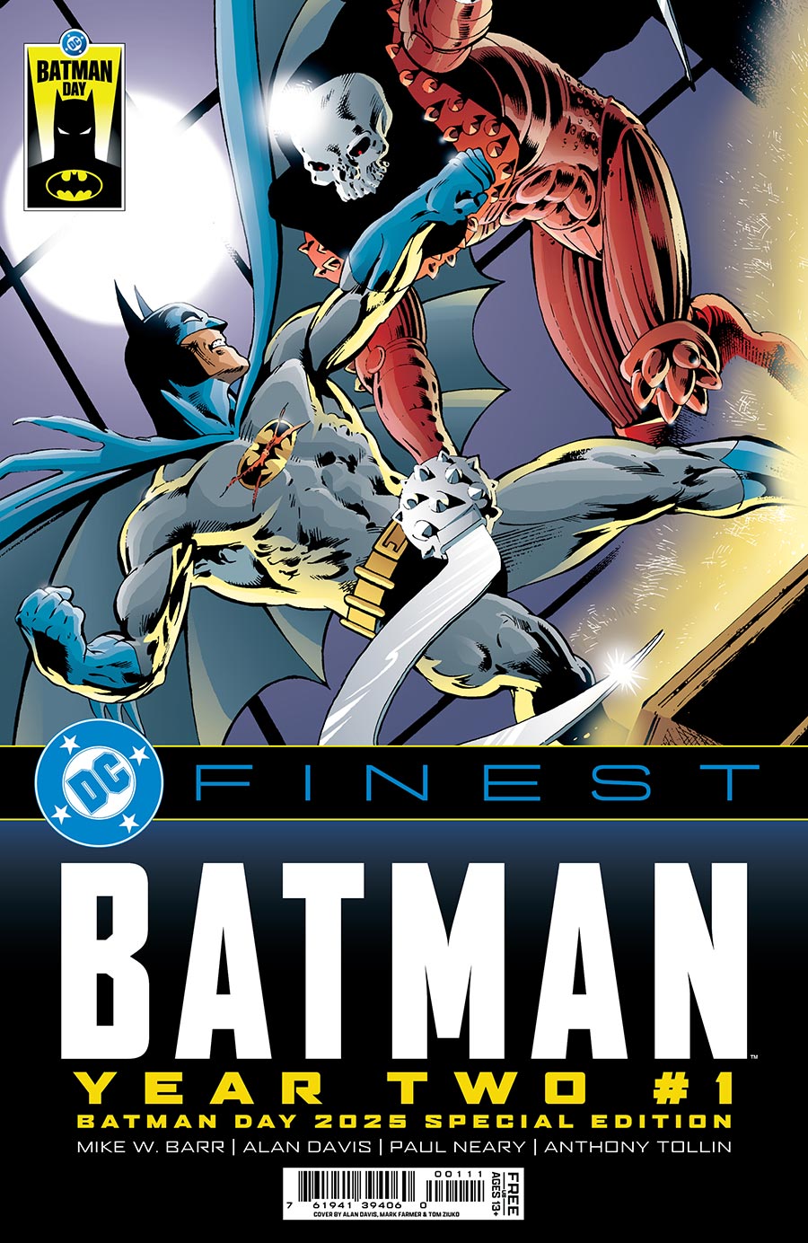 Batman Day 2025 Batman Year Two #1 Cover A Regular Alan Davis Cover - FREE - Limit 1 Per Customer (Available Saturday 9-20-2025)