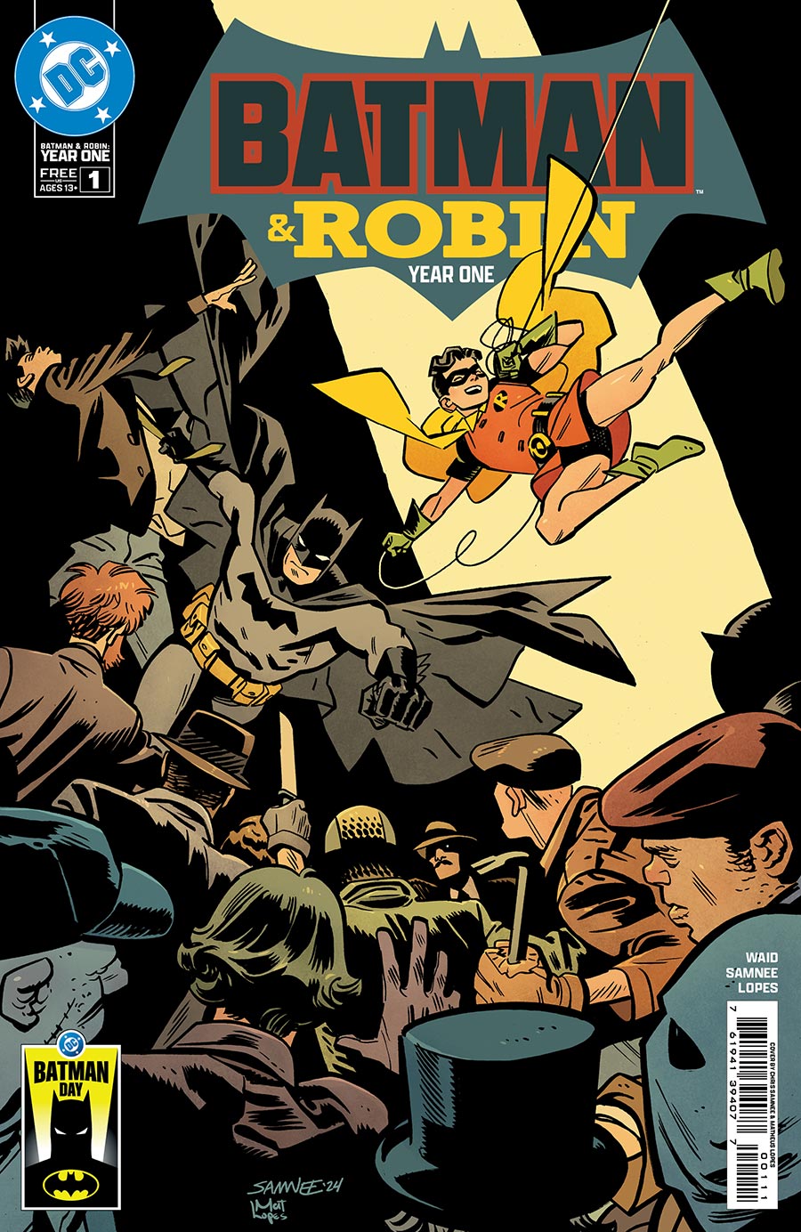 Batman Day 2025 Batman And Robin Year One #1 - FREE - Limit 1 Per Customer