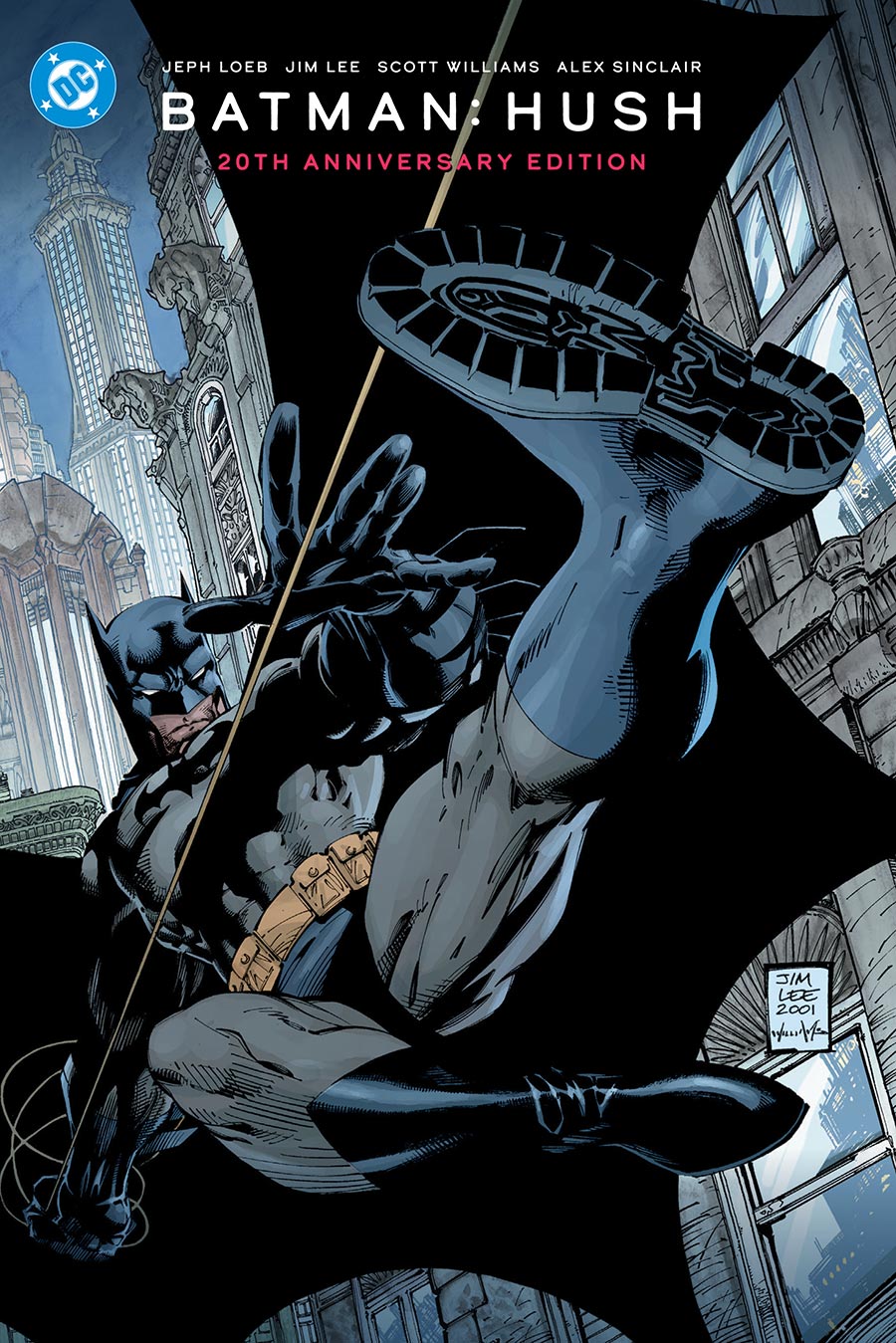Batman Day 2025 Batman Hush 20th Anniversary Edition HC Variant Dust Jacket