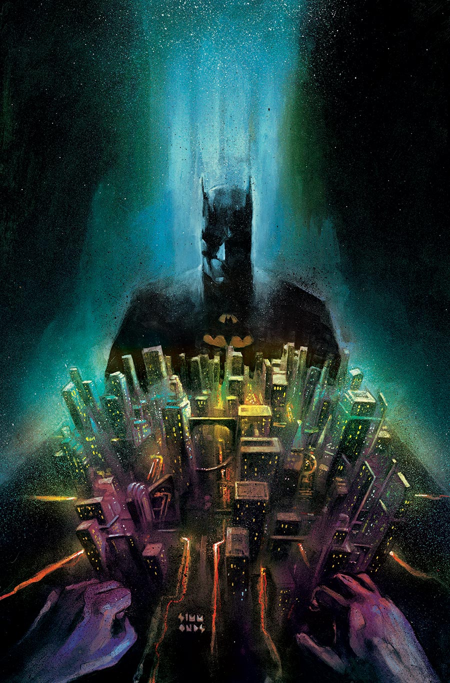 Batman Dark Patterns #11 Cover B Variant Martin Simmonds Card Stock Cover (DC All In)