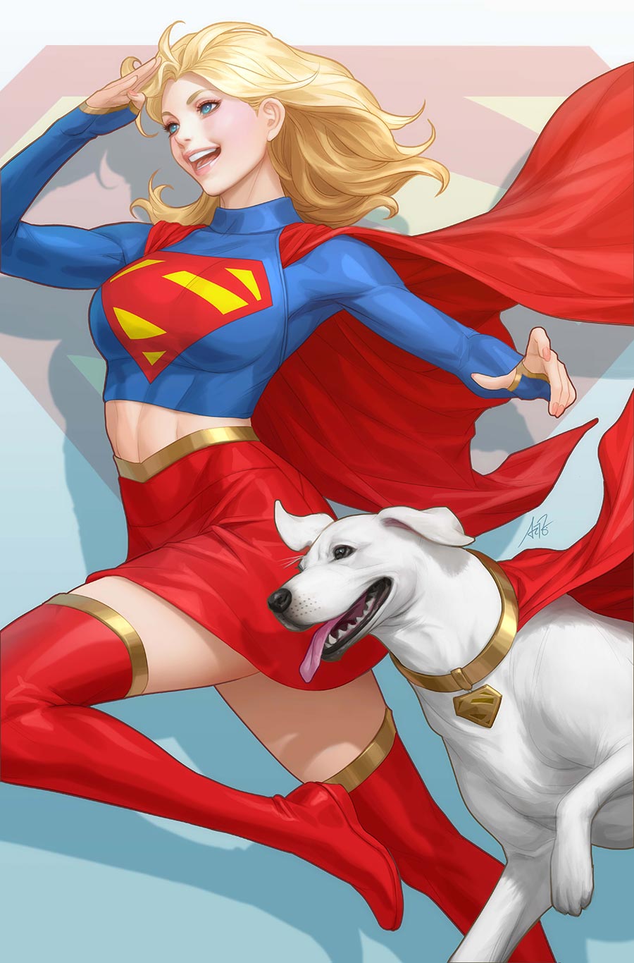 Supergirl Vol 8 #6 Cover B Variant Stanley Artgerm Lau Card Stock Cover (DC All In)