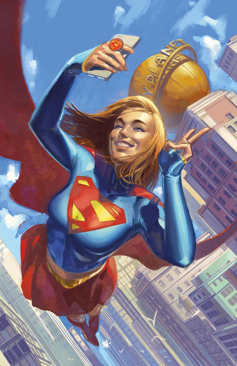Supergirl Vol 8 #6 Cover C Variant Ben Harvey Card Stock Cover (DC All In)