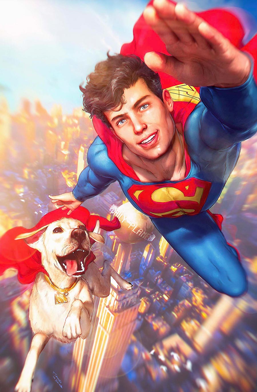 Superman Unlimited #6 Cover D Variant Tiago Da Silva Card Stock Cover (DC All In)