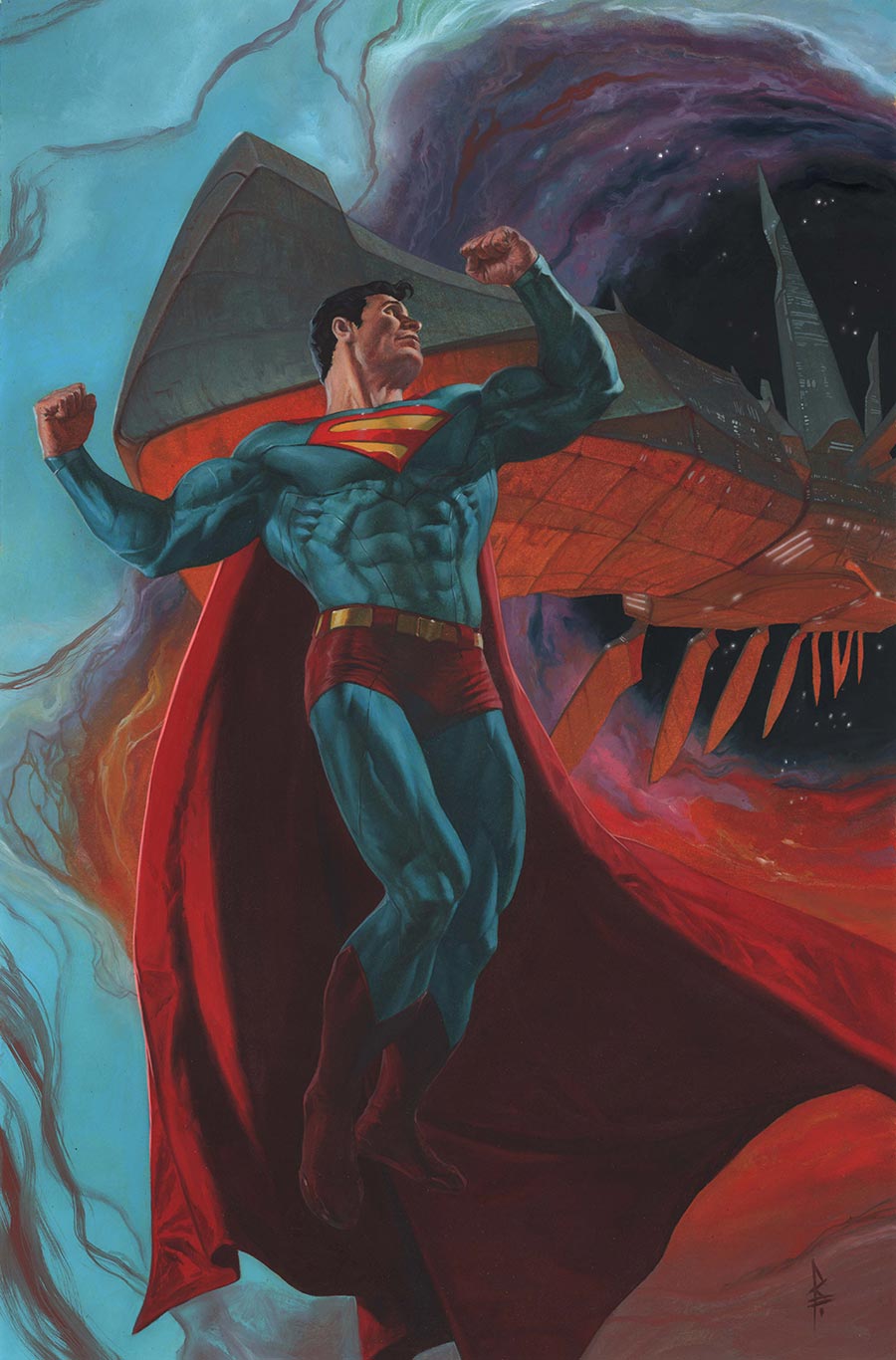 Adventures Of Superman Book Of El #2 Cover B Variant Riccardo Federici Card Stock Cover (DC All In)