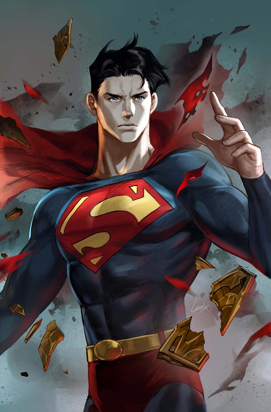 Adventures Of Superman Book Of El #2 Cover C Variant Lesley Leirix Li Card Stock Cover (DC All In)