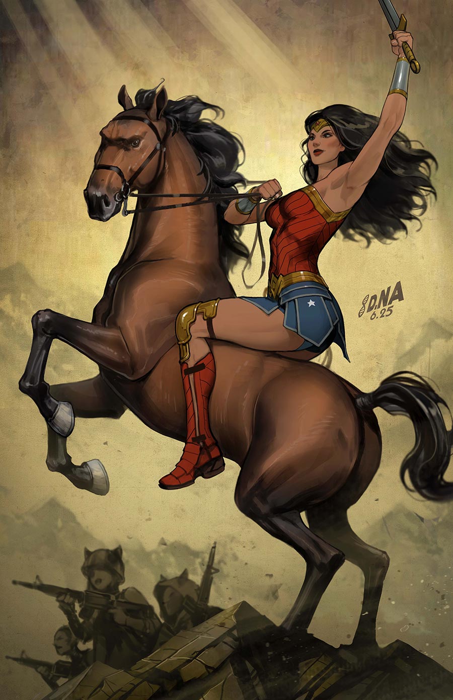 Wonder Woman Vol 6 #26 Cover B Variant David Nakayama Card Stock Cover (DC All In)