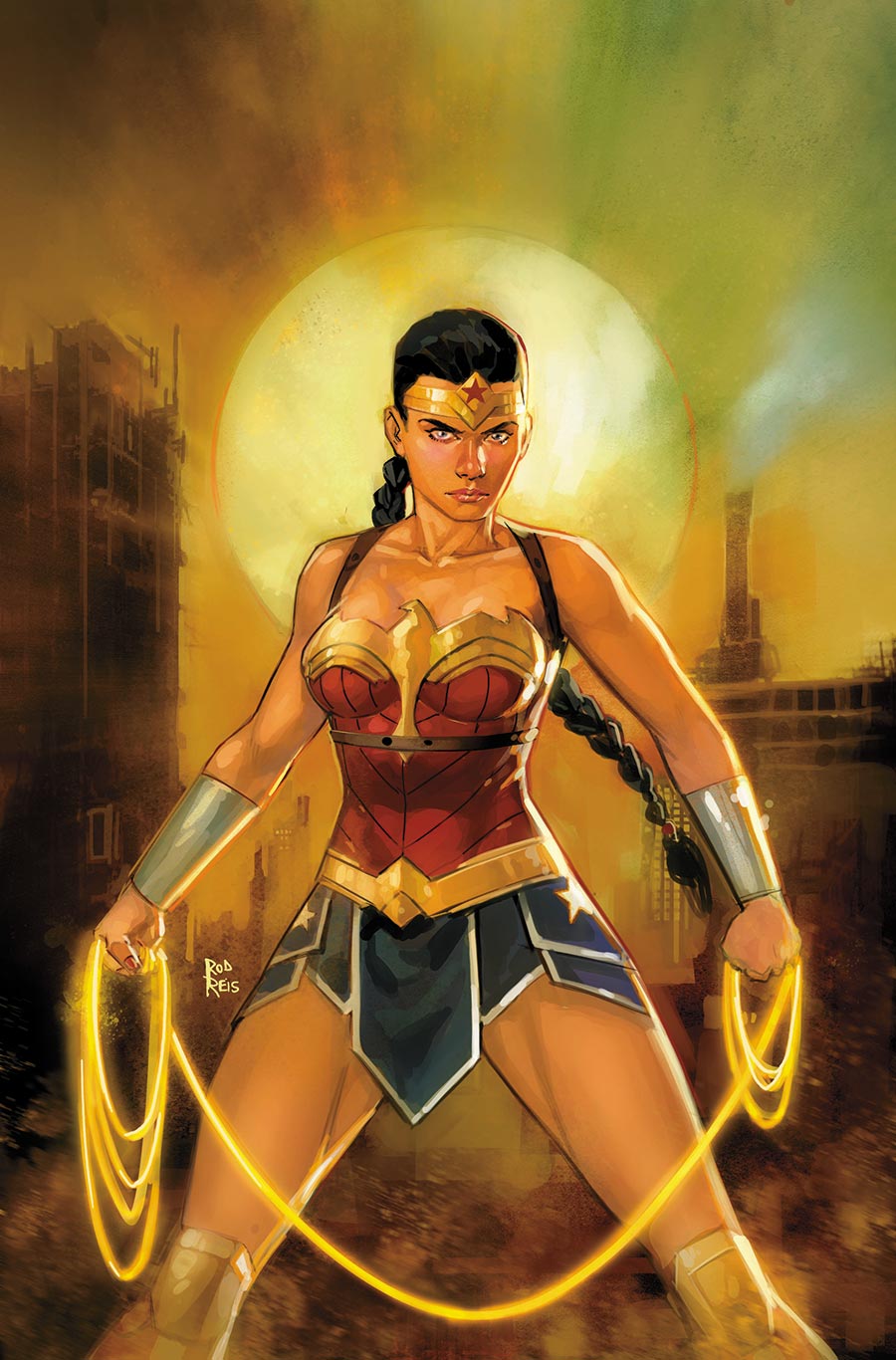 Wonder Woman Vol 6 #26 Cover D Variant Rod Reis Card Stock Cover (DC All In)