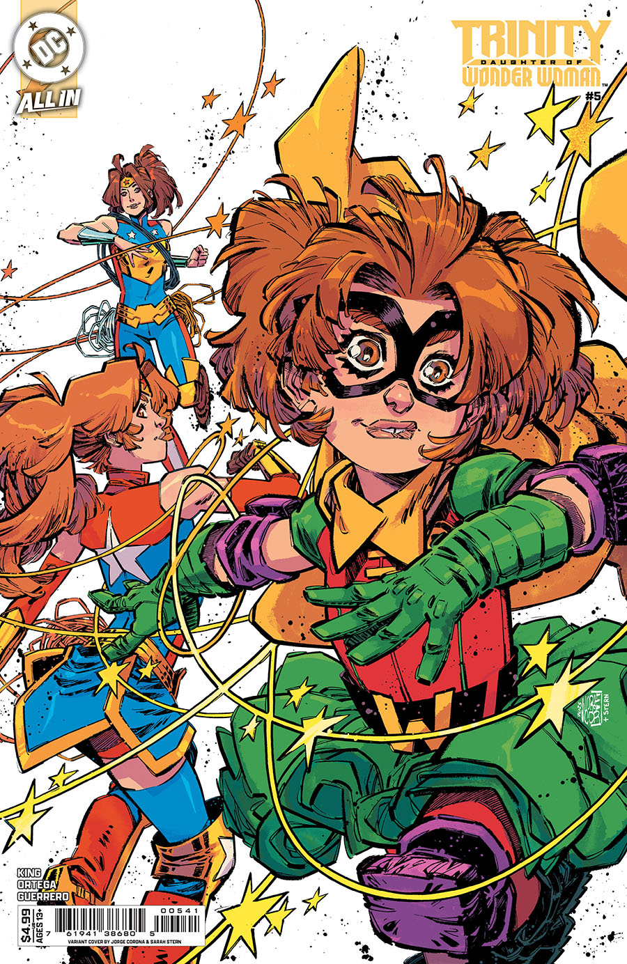 Trinity Daughter Of Wonder Woman #5 Cover D Variant Jorge Corona Card Stock Cover (DC All In)